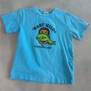 KIDS BABY MILO BAPE TEE